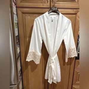 Charmause Lace Heart cover up with Bride hanger